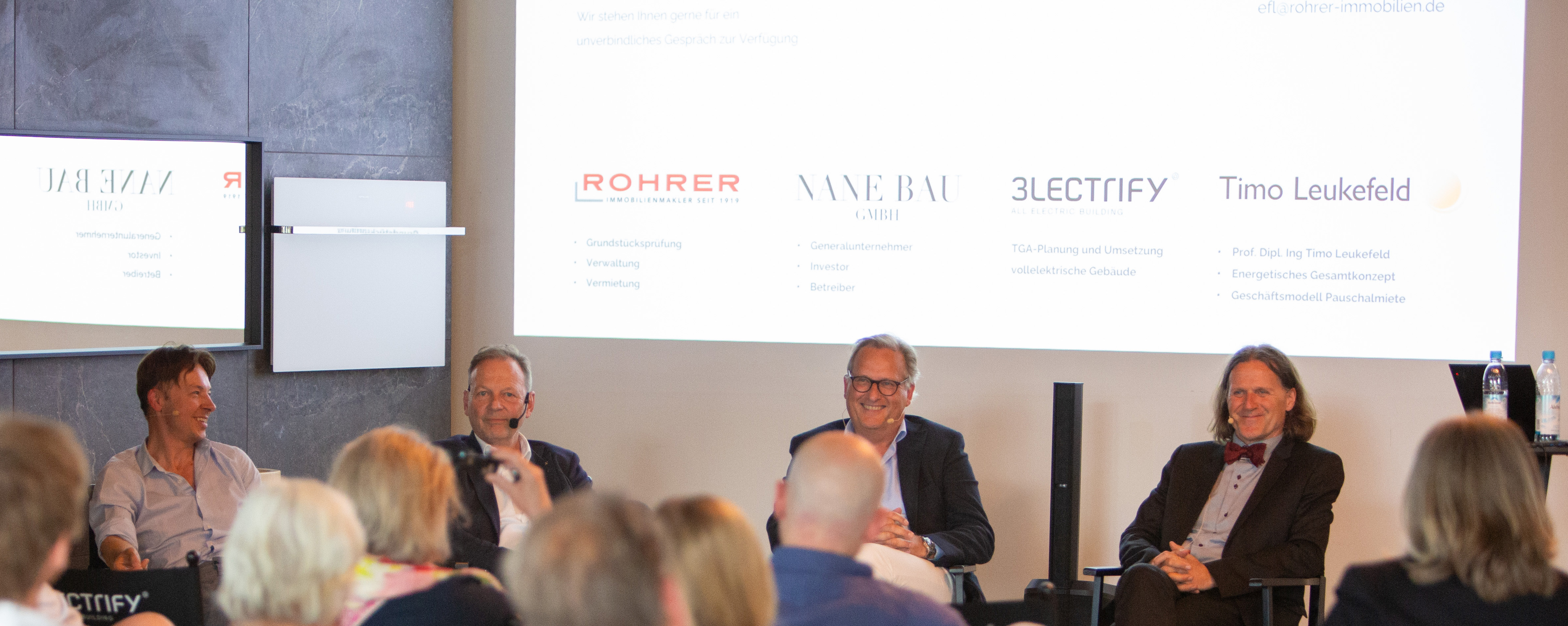 Das Team des Joint Ventures: Alan Luksic, Sven Keussen, Lars Keussen, Timo Leukefeld